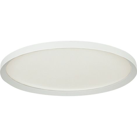 Plafonnier LED D650 56W CCT IRC90 Variable Blanc Sablé ZAMBELIS 25199 - 100 deg - Switch 2700-3200-4000K