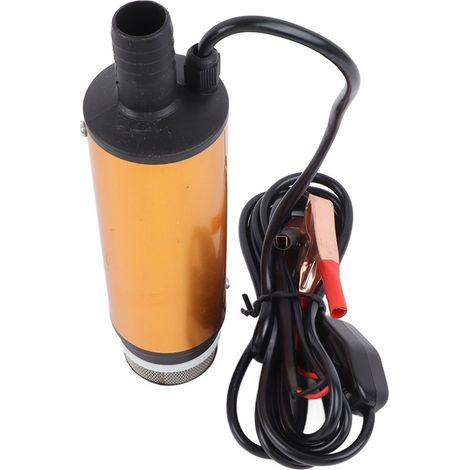 24-V-Kraftstoffförderpumpe aus Aluminiumlegierung, leistungsstarke selbstansaugende elektrische Pumpe für Dieselmotoren, Boote und Pkw (1/5)