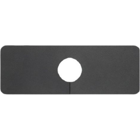 Protector antisalpicaduras (38 x 13,8 cm) - Gris oscuro - para grifo de fregadero - 1 alfombrilla superabsorbente de secado rápido - Accesorios para fregadero (1/5)