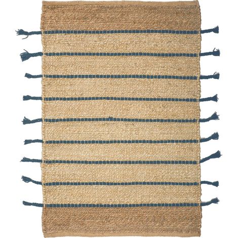 Tapis en jute et coton (1/5)