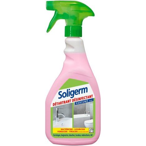 Désinfectant sanitaires Soligerm - Spray de 750 ml