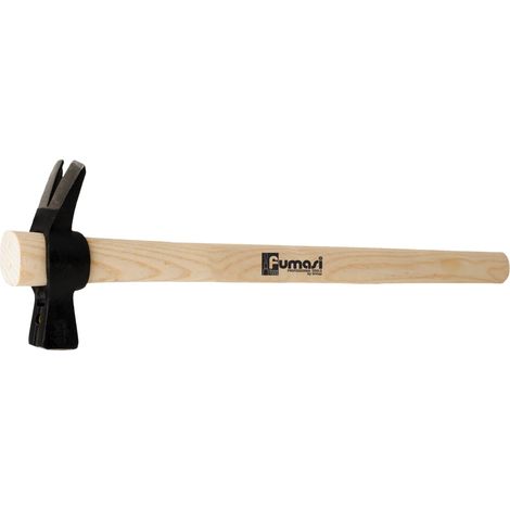 Martello da carpentiere con manico in legno - Peso: 400 gr