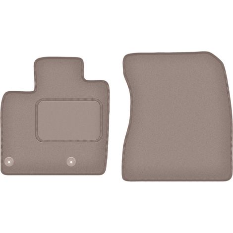 Tapis avant beiges pour Nissan Qashqai III mHEV SUV (2021-) (1/5)