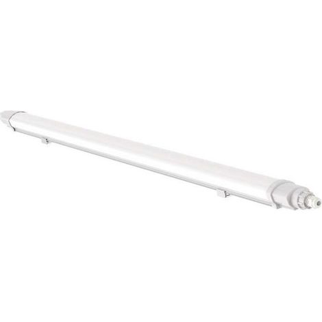 V-Tac – Plafonnier LED 60cm 18W 1900 lumens – Lumière blanche 4000K – IP65 pour environnements humides – Connectable en série – 23087 - VT-80060 (1/8)