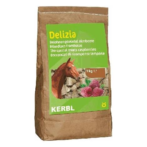 Kerbl Delizia Pferdeleckerli Bio Sweeties Himbeer 1kg Pferdeleckerli