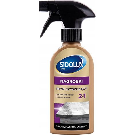 Liquido detergente per lapidi e pietre Sidolux 250 ml
