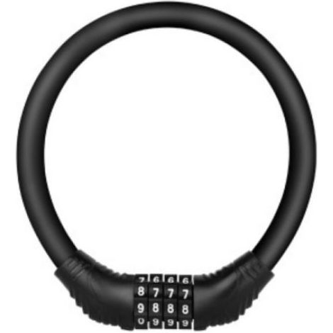 1 câble de vélo avec antivol à code, noir-Online Store (1/5)