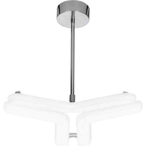 Lámpara de techo LED “Boomerang” de 3 luces (45W 3000K 2880lm) (1/2)
