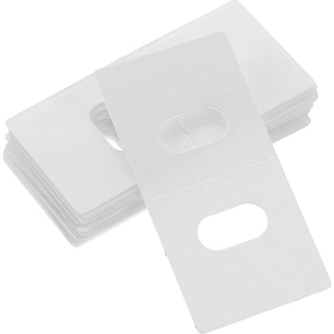 30 lamelles de rechange pour stores verticaux, couleur argent, compactes et légères, accessoire (1/5)