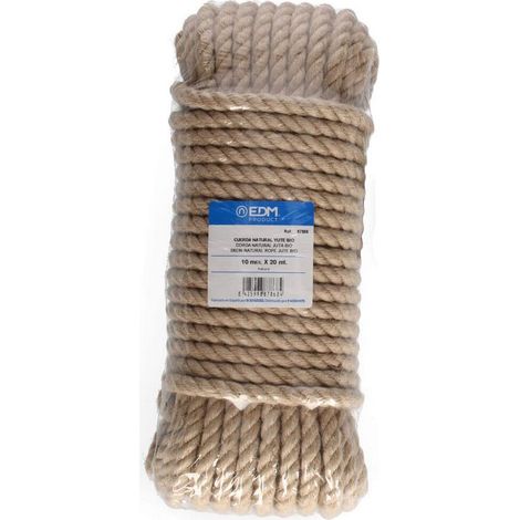 Corda Juta edm 20 metri 10 mm naturale (1/2)