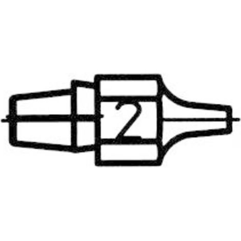 Ugello di aspirazione Weller DX 112 T0051314299 Dimensione punta 1 mm Lunghezza punte 23 mm Contenuto 1 pz.