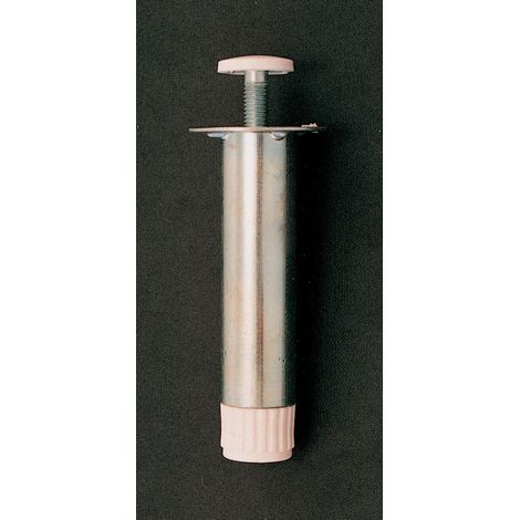 PIEDINO REGOLABILE ACCIAIO ZINCATO MOBILI 100 MM- 4,0 pz