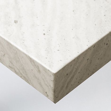 DIMEXACT - Papier peint adhésif effet béton couleur crème - 122 cm x 2 m - En Rouleau