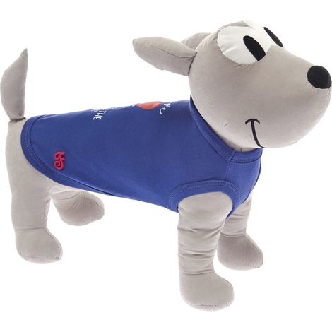T-shirt 40 cm: T-shirt in cotone Love is in the air per cani