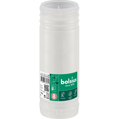 Inserti per candele di paraffina Bolsius RP8, altezza 170 mm, confezione da 12 pezzi.