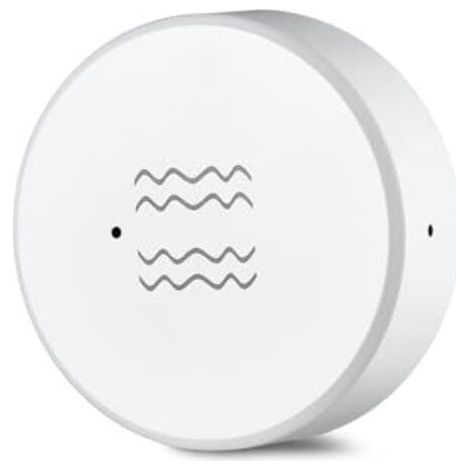 Alarme intelligente à détecteur de vibrations, surveillance en temps réel, alarme de détection de vibrations de porte/fenêtre pour la sécurité de votre domicile, compatible avec Home