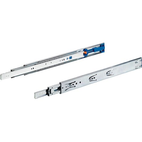 Coulisses à billes ka 4532 silent system - Longueur : 400 mm - Profondeur intérieur de caisson mini : 404 mm - HETTICH (1/2)