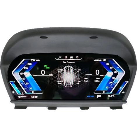 Digitales Armaturenbrett, hochauflösendes Display, Reifendrucküberwachung, F20 mit TPMS (1/2)