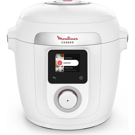Moulinex Cookeo Wifi 9en1 Multicuiseur 6l Ecran Led 9prog 150 Recettes Slow Cook - Moulinex
