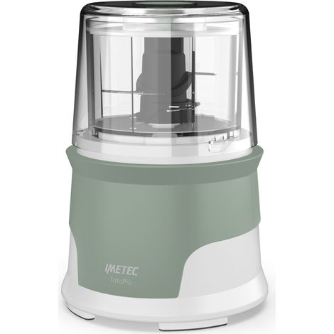 Imetec Tritapiù Elektrischer Essenszerkleinerer 0,6 l 1000 W Grün, Weiß