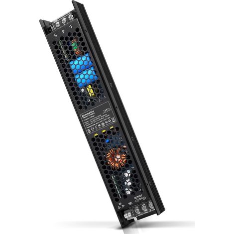 Transformateur LED 24V 200W 8.3A Dimmable, 0/1-10V et TRIAC Gradable Transfo, Bloc Alimentation à Tension Constante, Driver Led Convertisseur Basse Tension Pour Bandes LED, Lumière d'armoire (1/5)