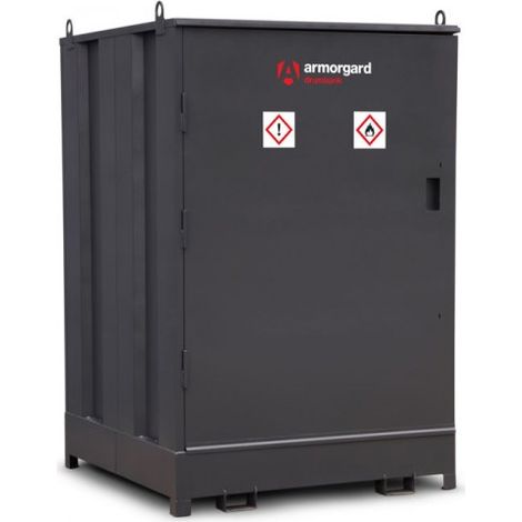 ARMORGARD - Armoire de stockage Drumbank 4 fûts plus étagères - DB4S