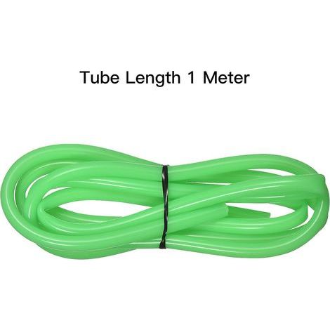 Green Silicone Tubing Food Grade Silicone Rubber Tube Flexible Hose Tube Water Pipe for Pump Transfe (1/4)