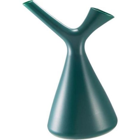 Arrosoir 1,5 L, double tête décorative, plantes d'intérieur plantes en pot fleurs outil d'arrosage en forme de V outils Vert (1/4)