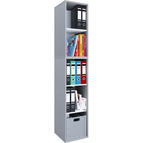 Dossier de Hêtres en rayon Fichier Shelf Lona l 5f 183x35x37 - VCM (1/3)