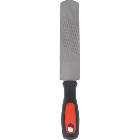 20 cm lange Hufrespel aus Kohlenstoffstahl, ergonomisches Feilwerkzeug für Hufeisen mit flexiblem Griff.