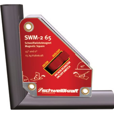 SCHWEIßKRAFT 1790030 Schaltbarer Schweißwinkelmagnet SWM-2 35