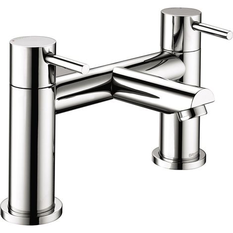 Bristan Blitz Bath Filler Chrome Bath Filler Mixer Tap with Ceramic Discs (1/5)