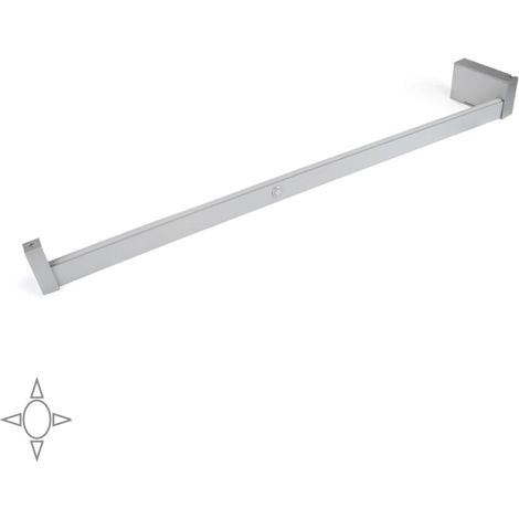 Barra Appendiabili per Armadio a Batteria 70,8-85,8 cm con LED Bianco Naturale e Sensore di Movimento Emuca (1/4)