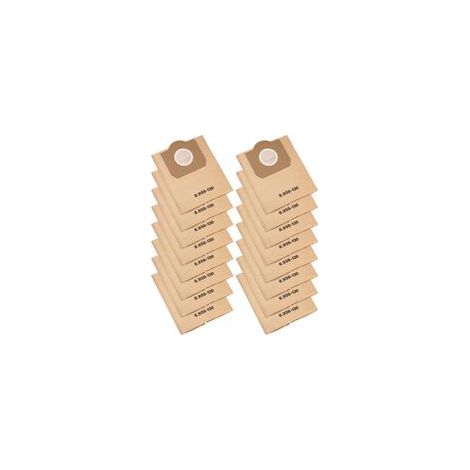 Sacchetto filtro in carta da 16 pezzi per 6.959-130.0, WD 3 MV 3 H435 (1/5)