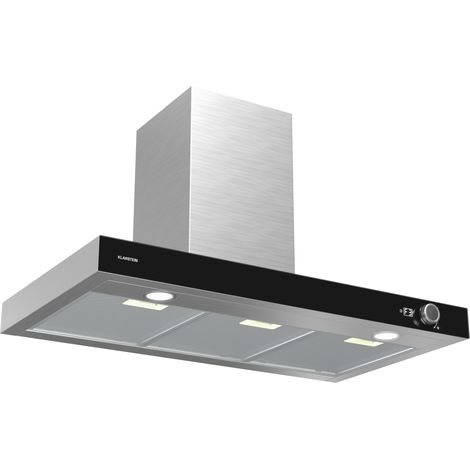 Klarstein AirNova campana extractora Recirculación y salida de aire Eficiencia energética A++ 110 W 628 m³/h (1/5)
