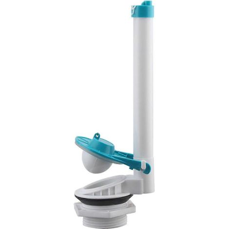 Chasse d'eau universelle à flotteur articulé 2 pouces pour réservoir WC, robinet de vidange à boule, joint rotatif, mécanisme de remplacement, pièce détachée sanitaire (1/5)