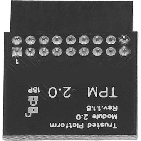 Module TPM 2.0, 18 broches, carte de sécurité de cryptage à distance LPC pour ordinateurs