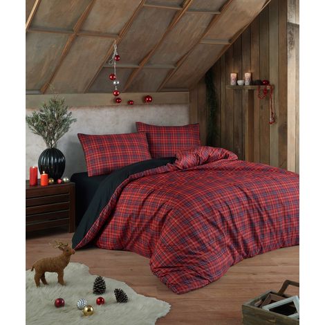 Copripiumino, copripiumino, biancheria da letto Set Rosso