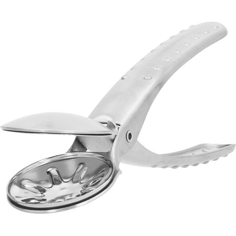 Nussknacker aus Edelstahl, Kastanienklemme, multifunktionale Nussöffnerzange aus Metall für die Küche, silberfarben (1/5)