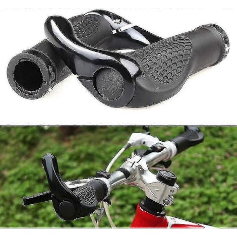 Poignées de guidon pour VTT avec revêtement antidérapant en caoutchouc pour un confort optimal (1/5)
