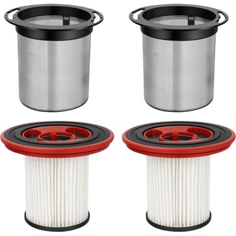 Ersatzfilter 2+2 Stück Passend für Bosch Unlimited Series 7 Akku Staubsauger BKS711XXL, BBS711W, BBS712A, BCS711GB, BKS711MALL HEPA Filter Waschb (1/5)