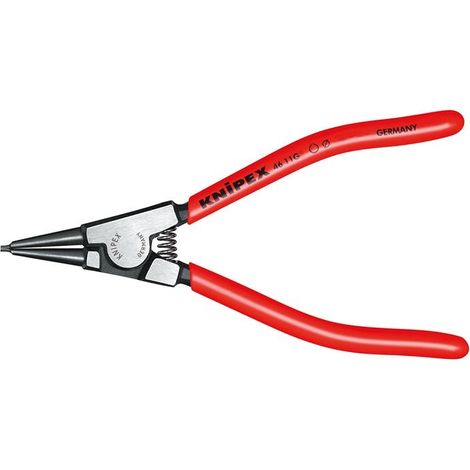 KNIPEX 46 11 G2 Sicherungsringzange f. Greifringe auf Wellen schw. atra. 140 mm