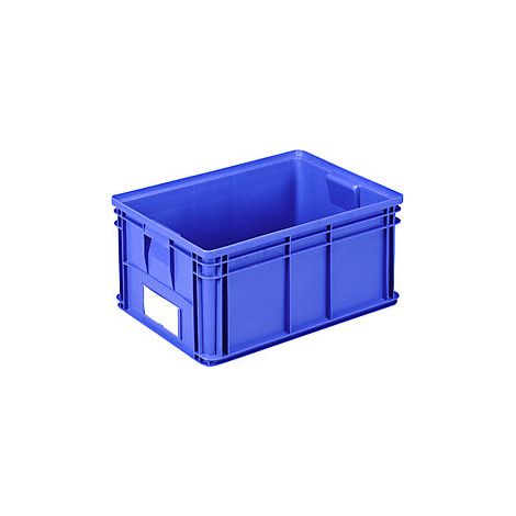 Stapeltransportkasten  LxBxH 650 x 470 x 300 mm  Farbe Blau 
