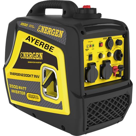 AYERBE - 5440045 - Groupe électrogène AY‑2300 KT inverter 2,3 kW compact 60 dB
