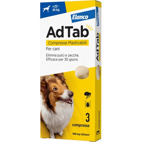 ADTAB COMPRESSE MASTICABILI P/CANI 22 - 45 KG