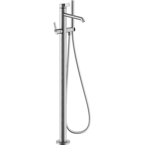 Mitigeur bain douche monocolonne inox Piega - CRISTINA ONDYNA PA18928