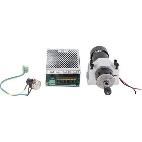 Variateur de vitesse pour moteur de broche refroidi à air, porte-pince ER11, 12000 tr/min, 500W, kit de gravure DIY, régulateur de puissance pour fraisage. (1/5)