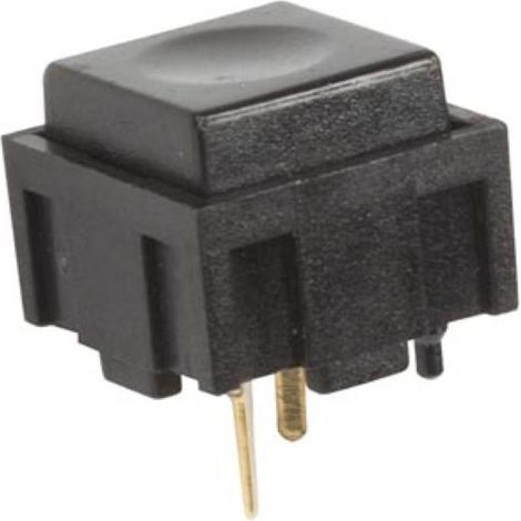 Botón pulsador Off-(on) Negro (1/2)