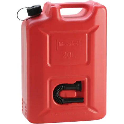 [NEUWERTIG] B-Ware Hünersdorff Kanister Benzinkanister Profi Kraftstoffbehälter 20 L Rot Un Hdpe534