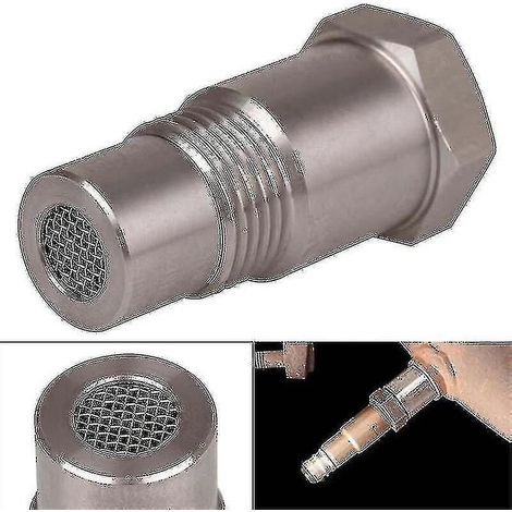 Adaptateur compatible avec le capteur d'oxygène M18x1.5 O2, compatible avec l'effacement du voyant d'anomalie moteur sur les automobiles. (1/5)